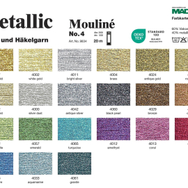 Mulinee Metallic 4, 20m